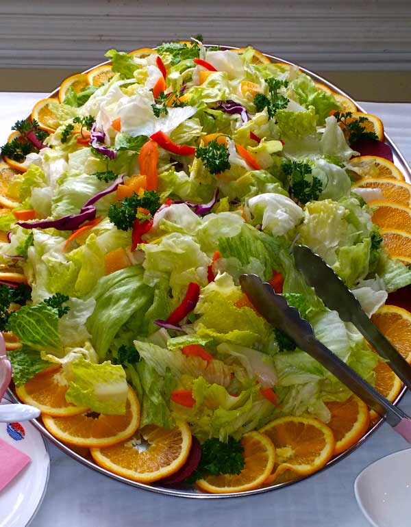 Salad for catering